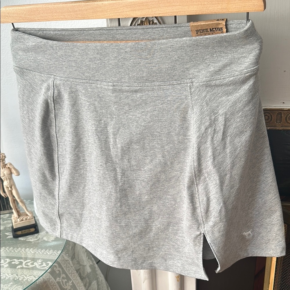 PINK Victoria's Secret Light Gray Skort